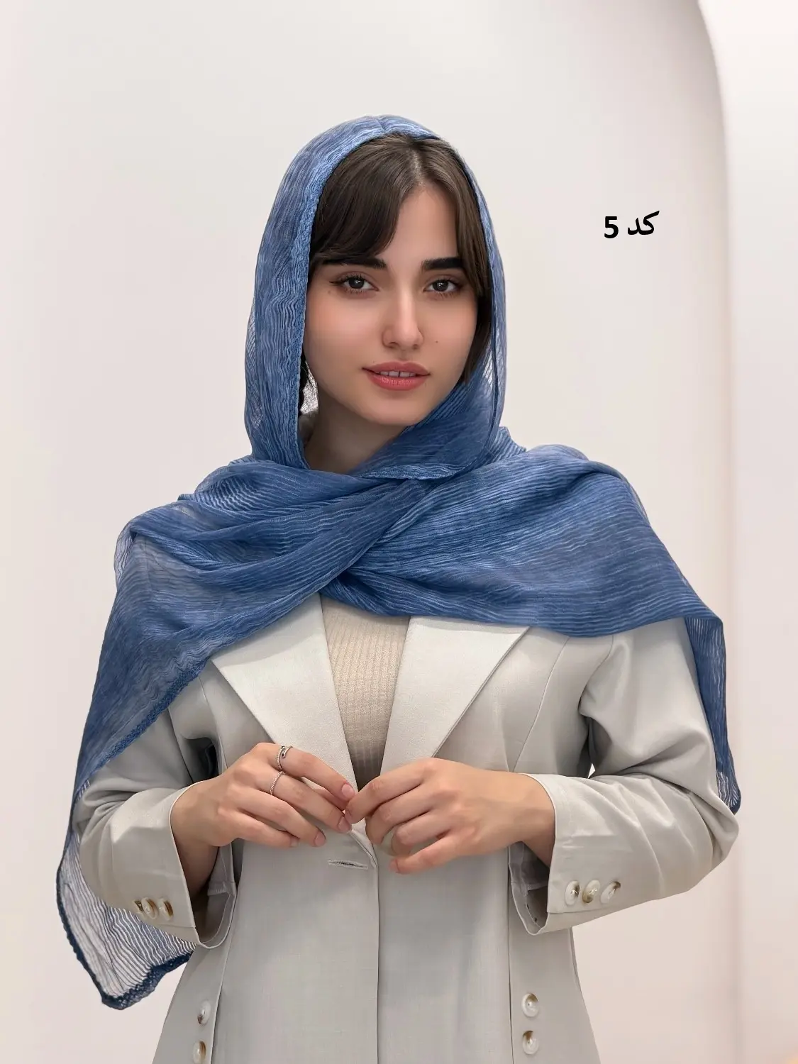 4477-شال ابریشم کیلا